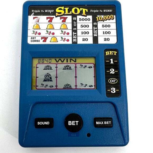 Vintage Triple 7s Slot Handheld Game **Works** - Picture 4 of 5